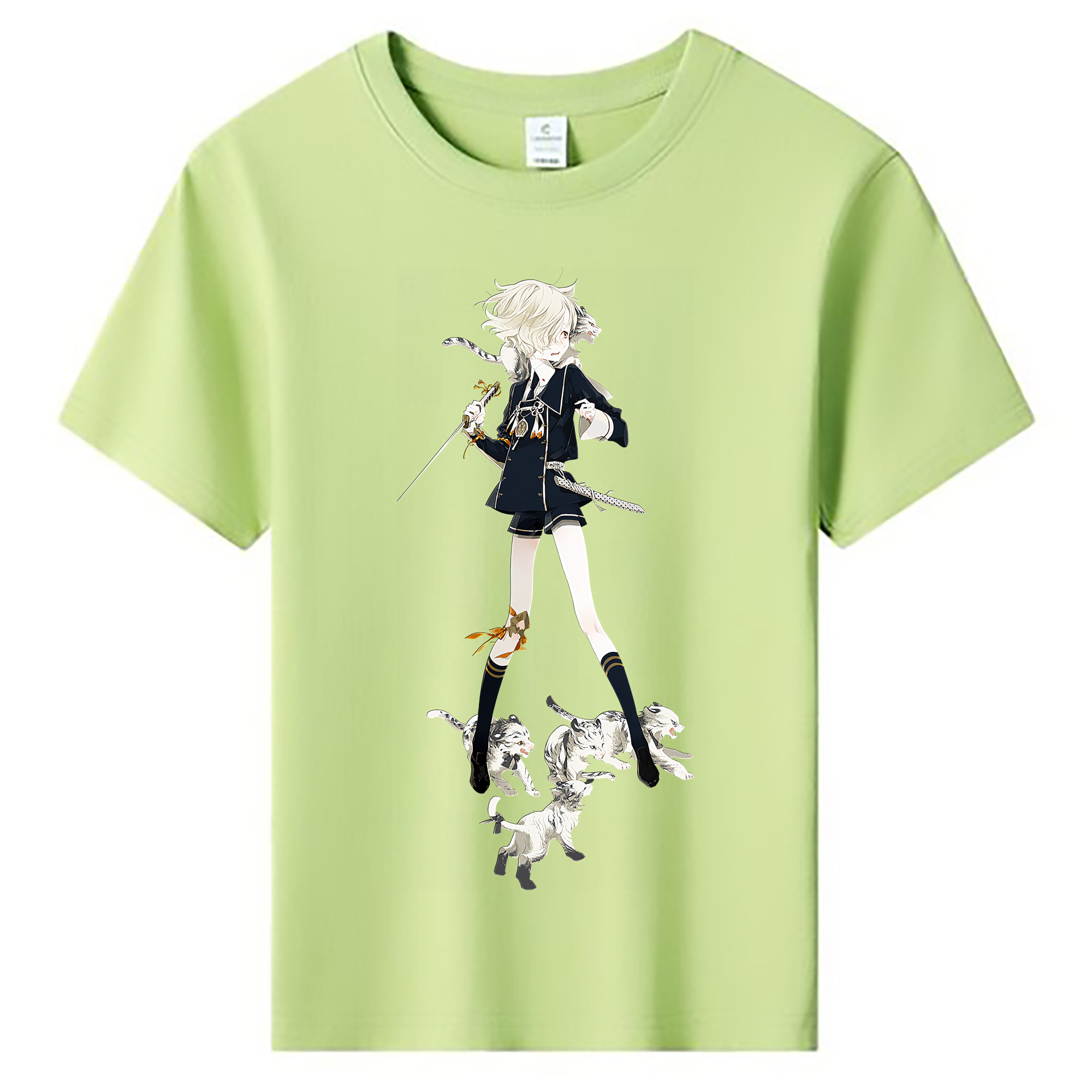 （画像用） 刀剣乱舞 Touken Ranbu 綿100％キッズTシャツ（フロントプリント）